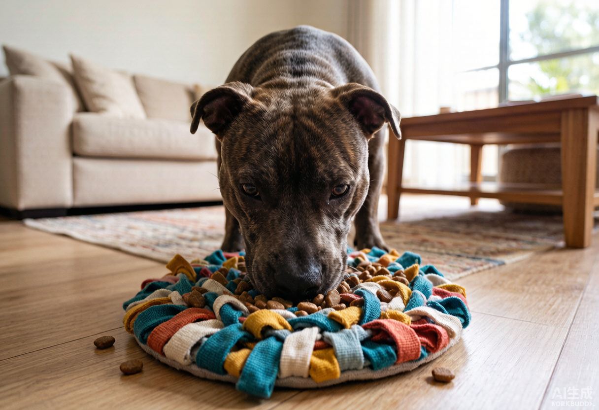 The Snuffle Mat: Turning Dinner into a Sniff Hunt